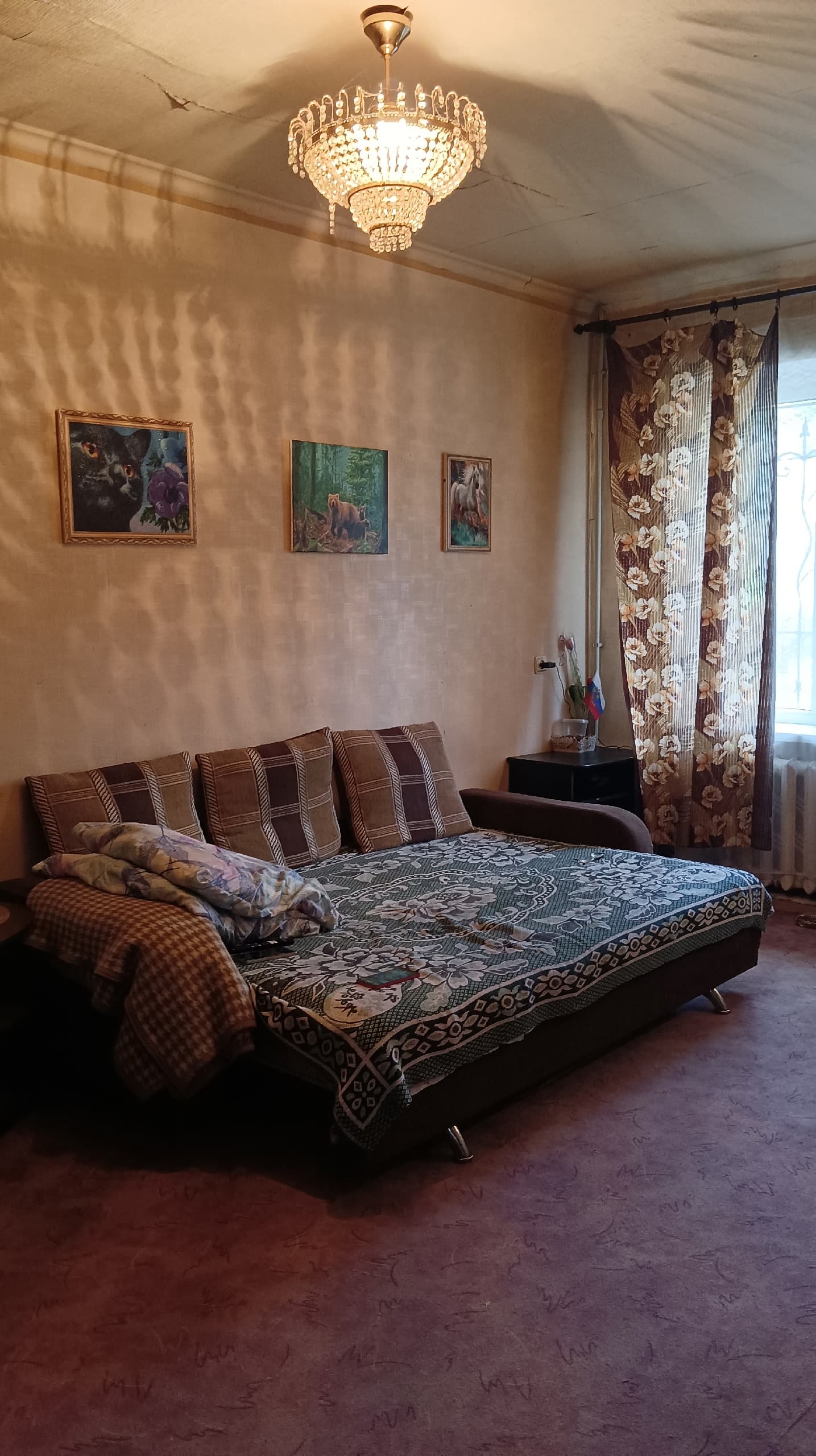 1-о ком. кв-ра, ул. Пушкинская 22, 1/4, р-н Художественного музея